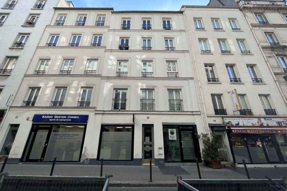 Vente de Studio à Paris, rue Sauffroy