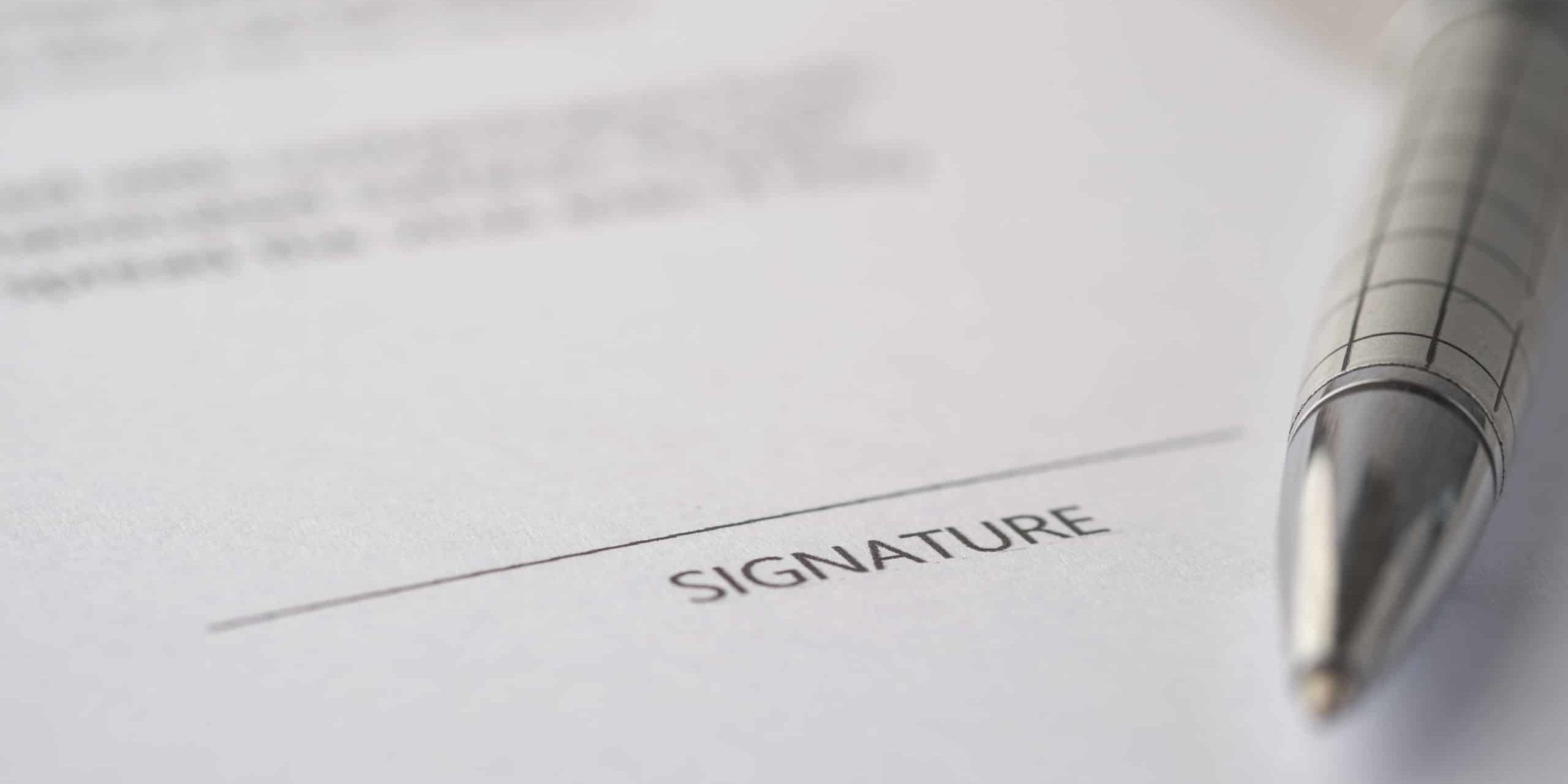 Votre signature scannée n’a plus de valeur légale